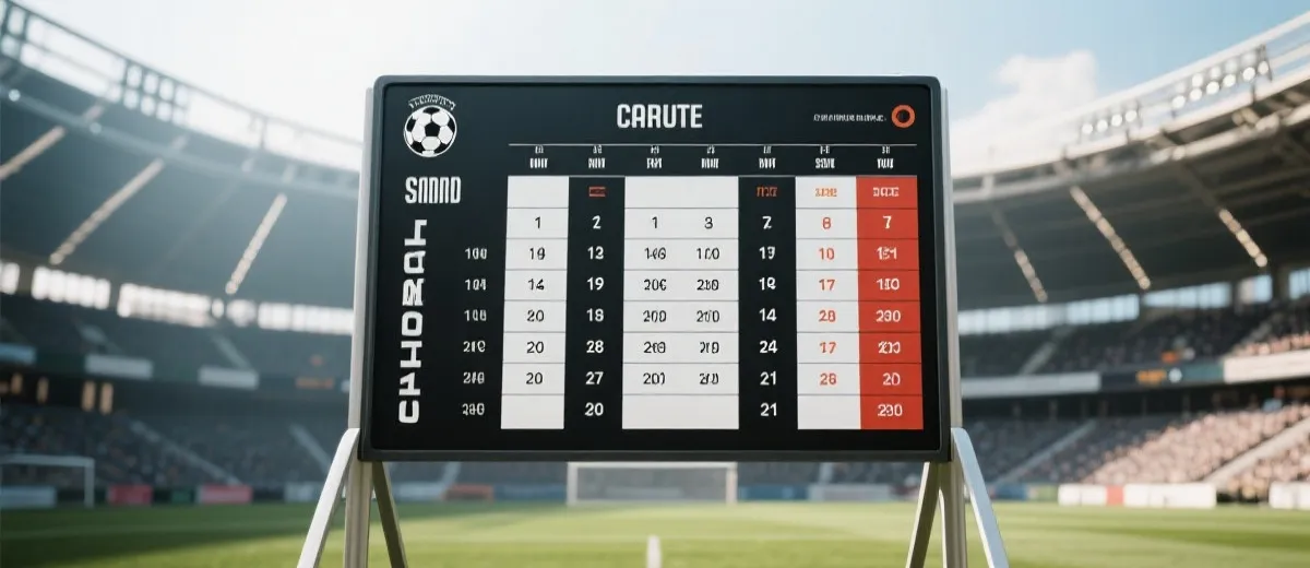 世界杯赛程与开球时间示意图